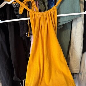 Forever 21 Bright Yellow Tank Top